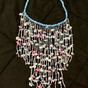 Multicolor Beaded Statement Necklace